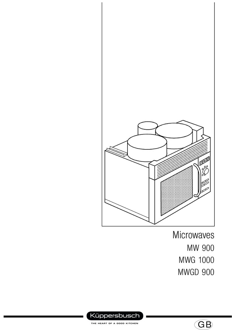 Kuppersbusch MW 900 Service manual
