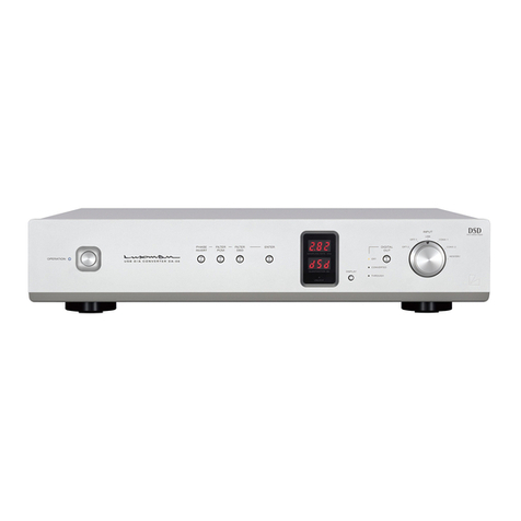 Luxman DA-250 installation manual