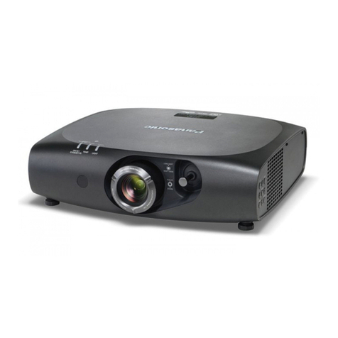 Panasonic PT-RZ470 Series User manual