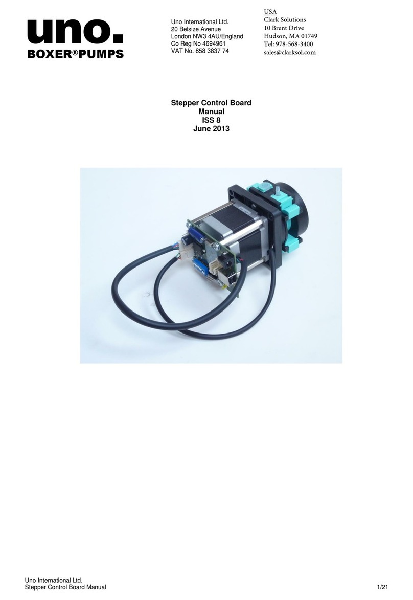 Uno International Stepper Control Board manual