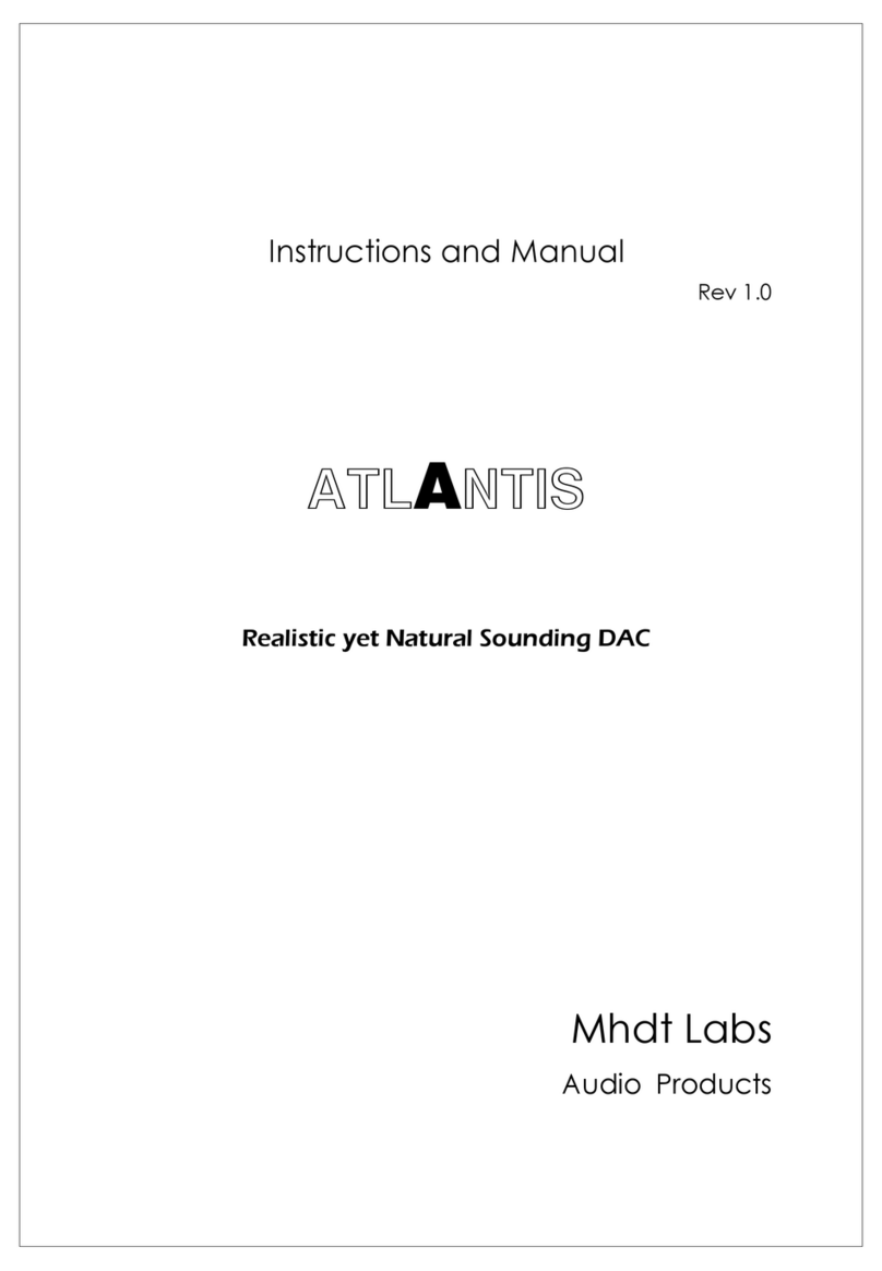 Mhdt Labs Atlantis INSTRUCTIONS AND MANUAL