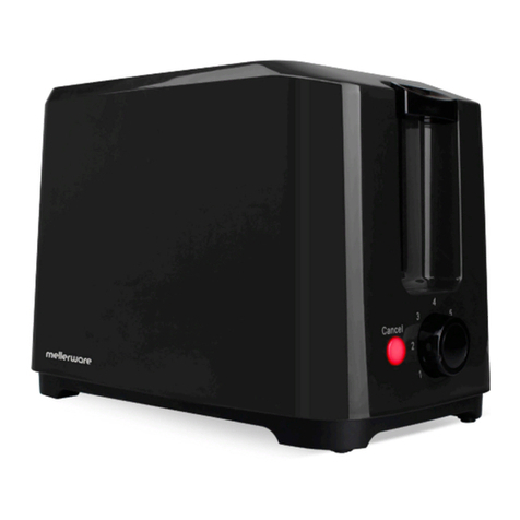Mellerware Cool Touch ECO 24821A User manual