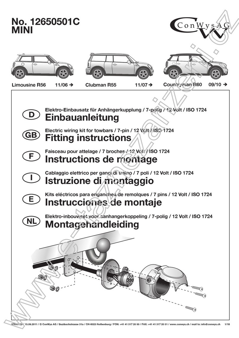 ConWys AG 12650501C User manual