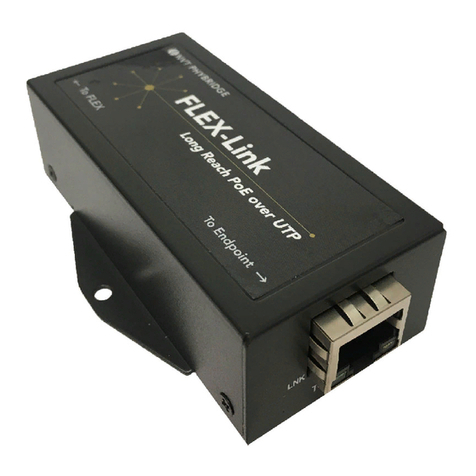 NVT Phybridge FLEX-Link Quick install guide