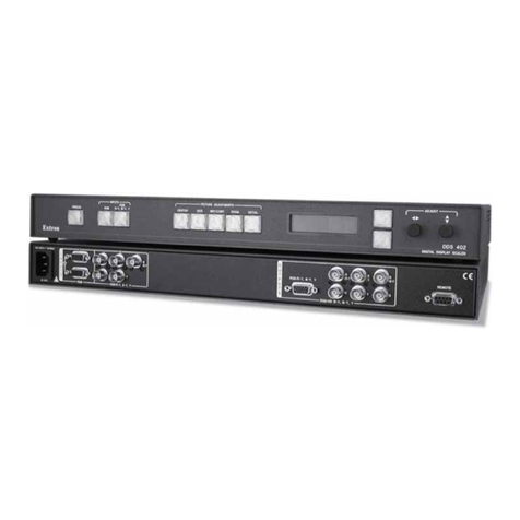 Extron electronics DDS 402 user manual