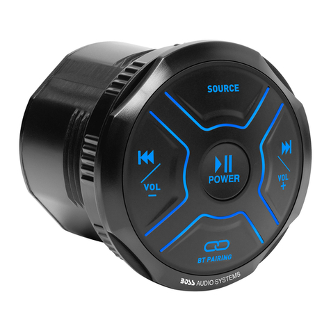 Boss Audio Systems MGR250B user manual