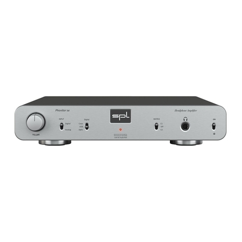 SPL Phonitor se User manual