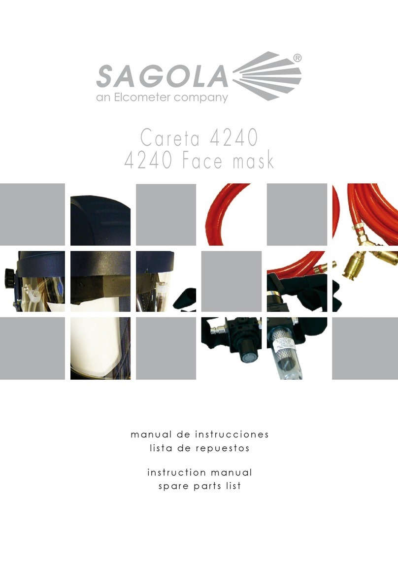 Sagola 4240 Instruction manual / spare parts list