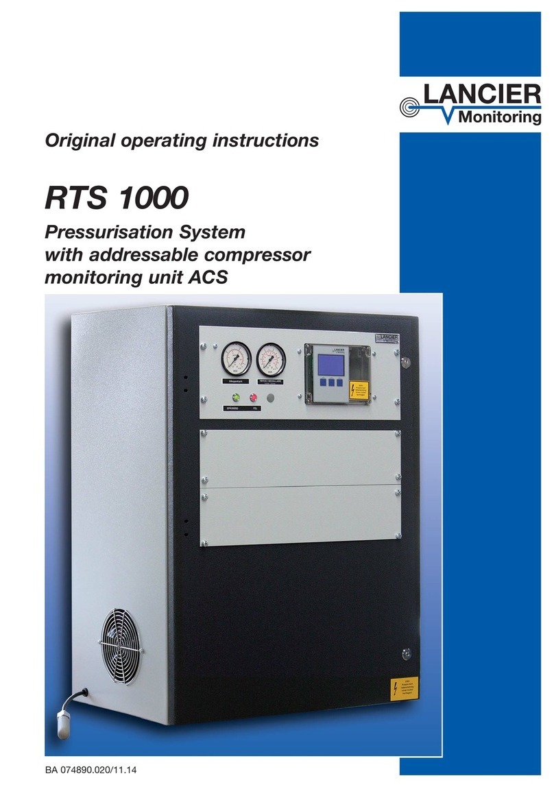 LANCIER Monitoring RTS 1000 Original operating instructions LANCIER Monitoring RTS 1000 Original operating instructions