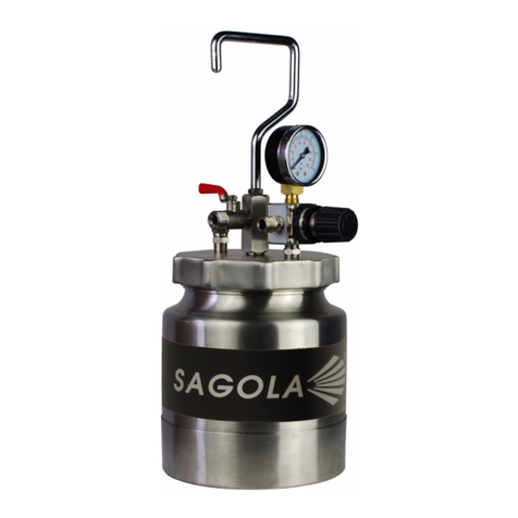 Sagola 612 Instruction manual / spare parts list