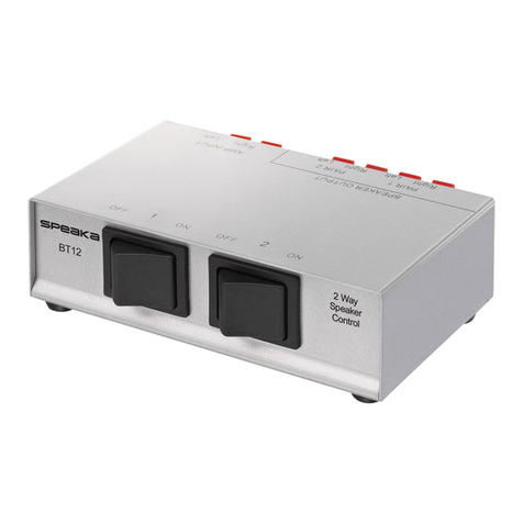 Speaka Professional 1285755 User manual