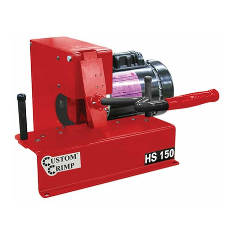 CustomCrimp HS-150 User manual