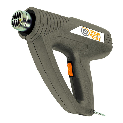 Far Tools one HGGW 1500C Use and care manual
