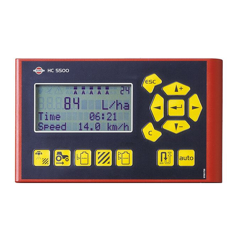 Hardi HC 5500 SPRAY BOX III User manual Hardi HC 5500 SPRAY BOX III User manual