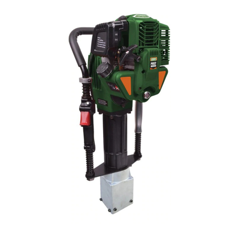 Portek Post Driver Operator's handbook