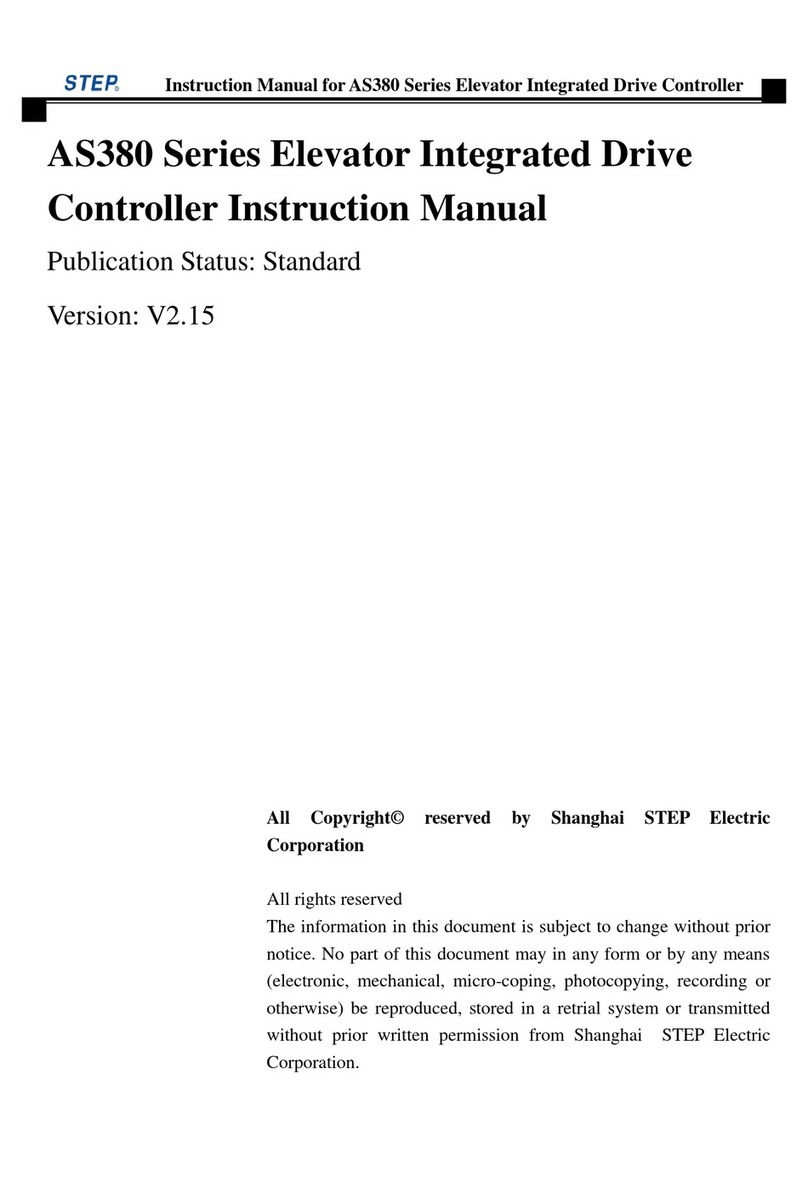 STEP AS380 Series instruction manual