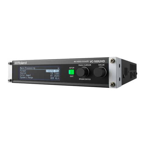 Roland VC-100UHD User guide
