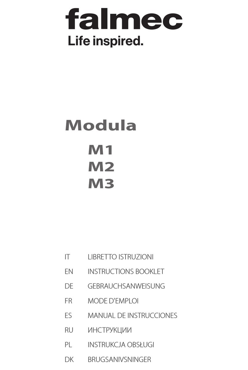 FALMEC Modula M1 Instruction booklet