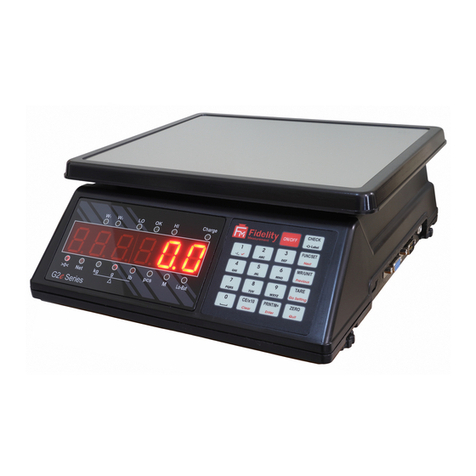 Fidelity Electronics G2e Operation manual