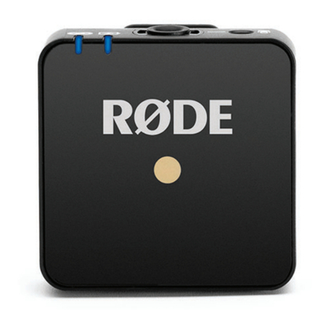 RODE Microphones WIRELESS GO user guide