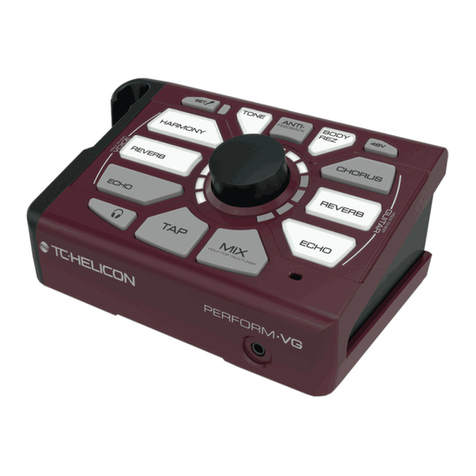 TC-Helicon PERFORM-VG User manual