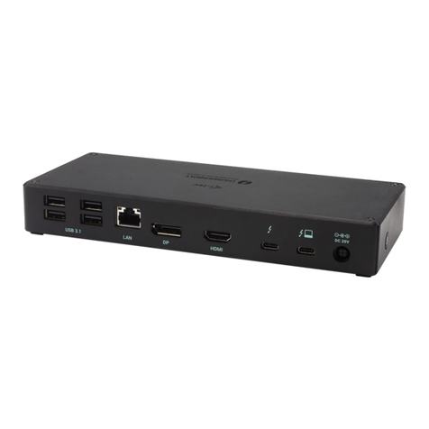 Itec TB3TRIPLEDOCKPD User manual