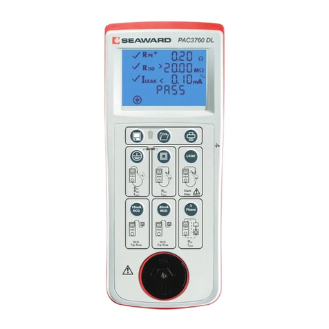 Seaward PAC3760 User manual