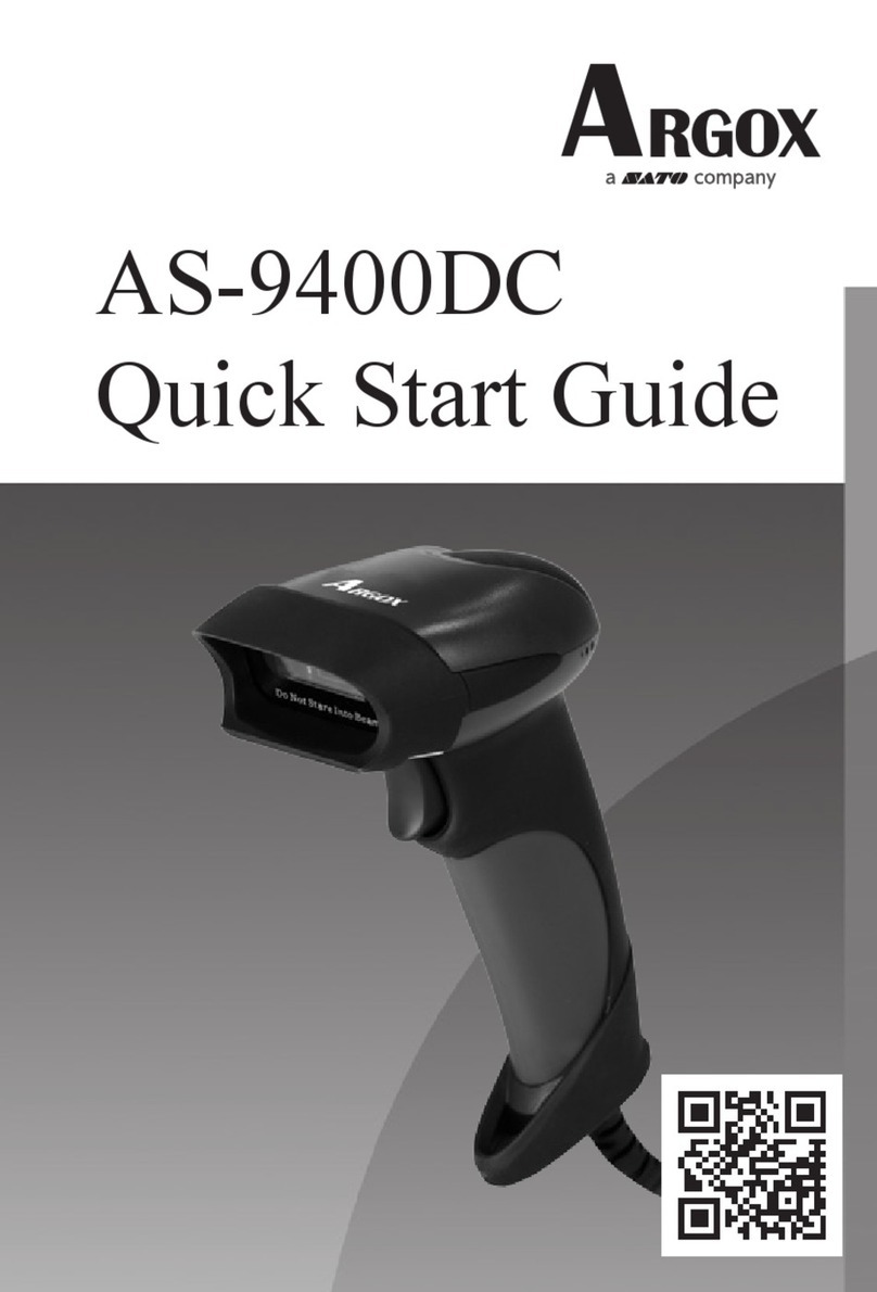 SATO ARGOX AS-9400DC quick start guide