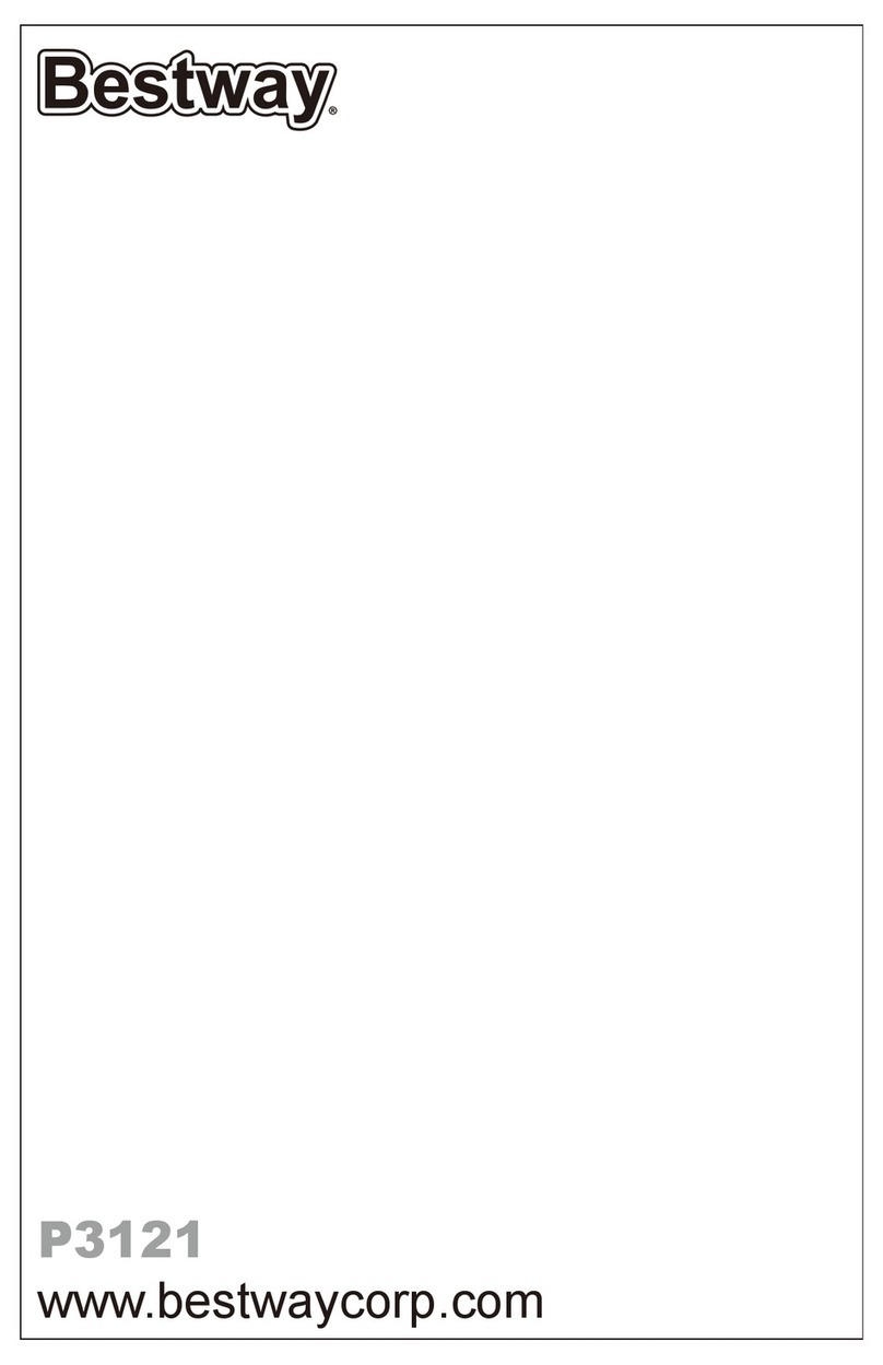 Bestway P3121 User manual