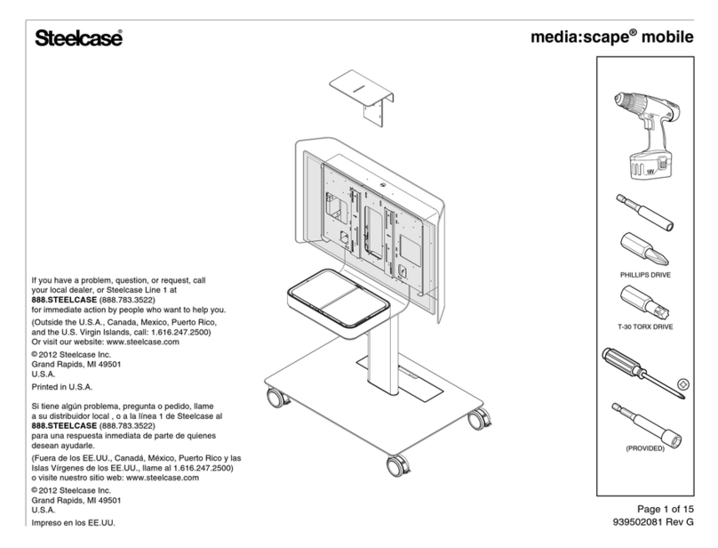 Steelcase media scape mobile User manual