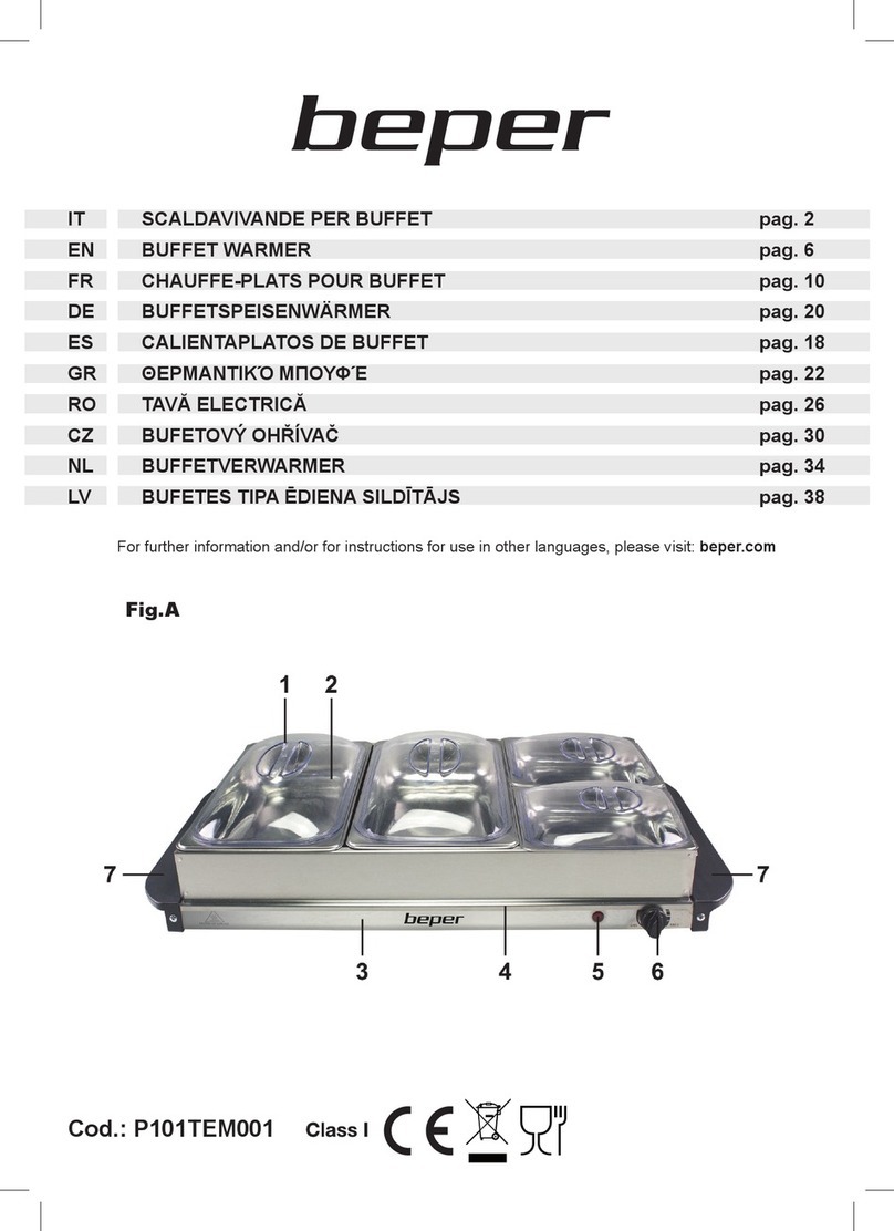 Beper P101TEM001 Quick guide Beper P101TEM001 Quick guide