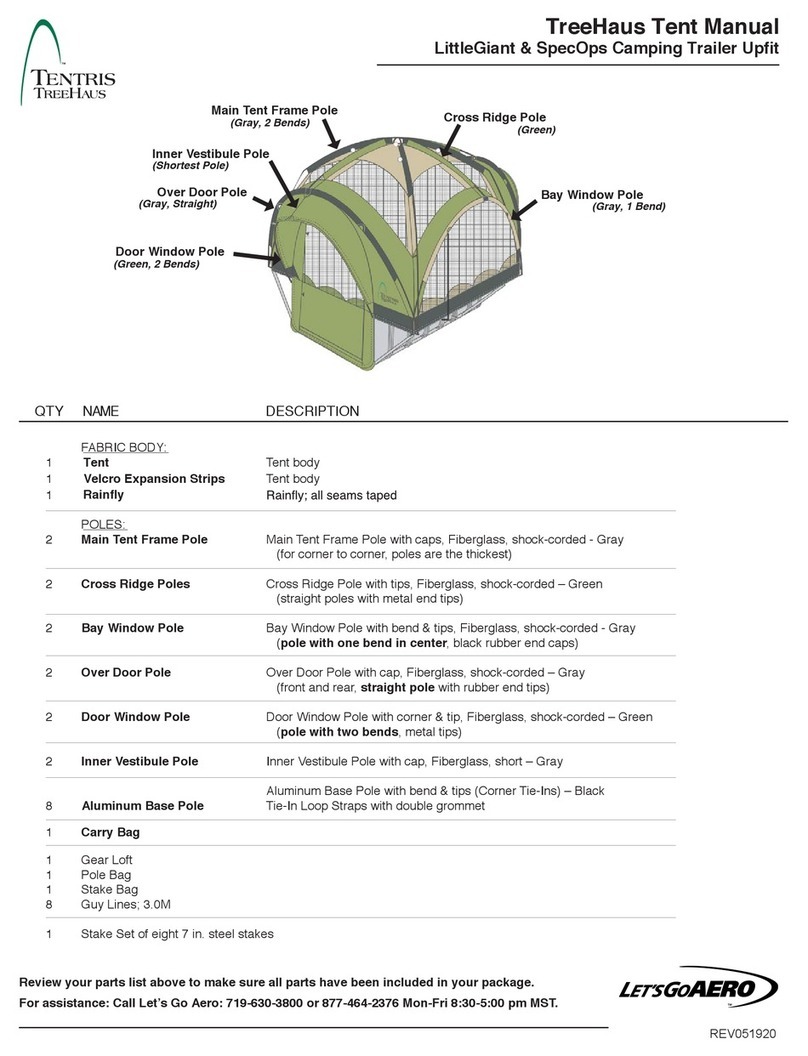 Let's Go Aero Tentris TreeHaus manual