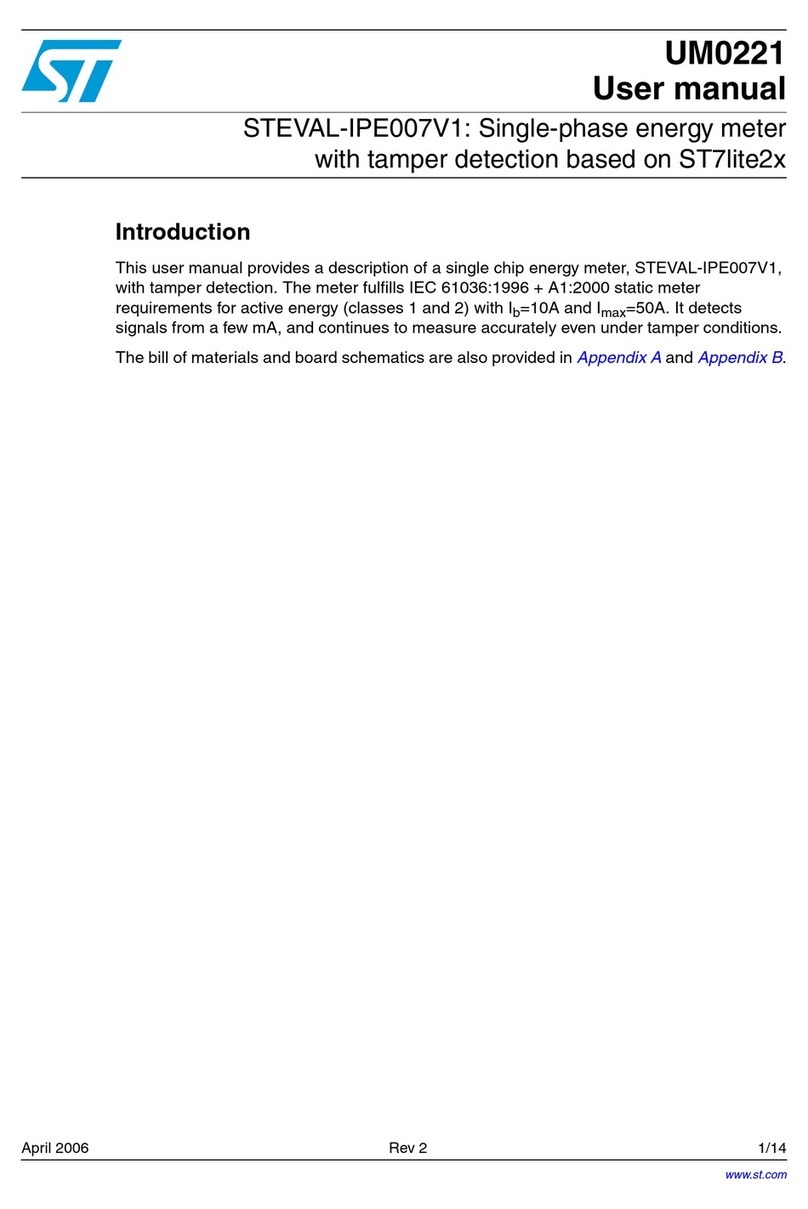 ST STEVAL-IPE007V1 user manual