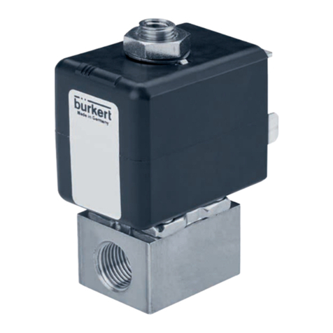 Burkert 7012 Series User manual