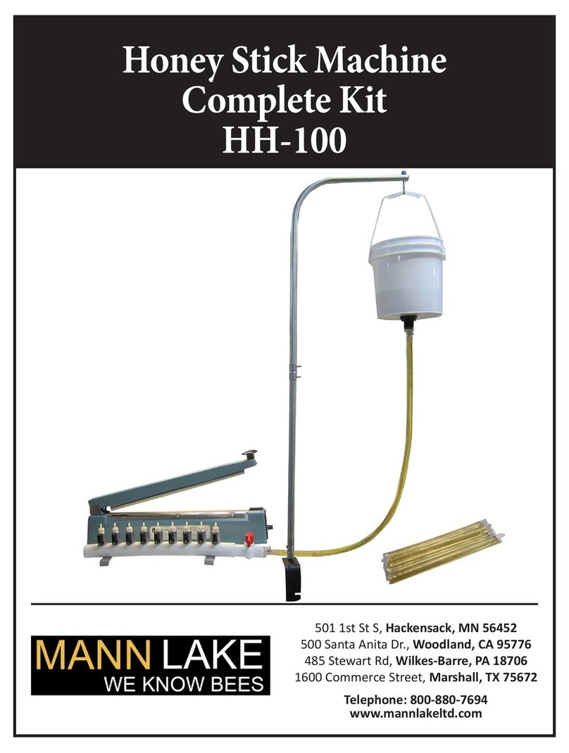 MANN LAKE HH-100 manual