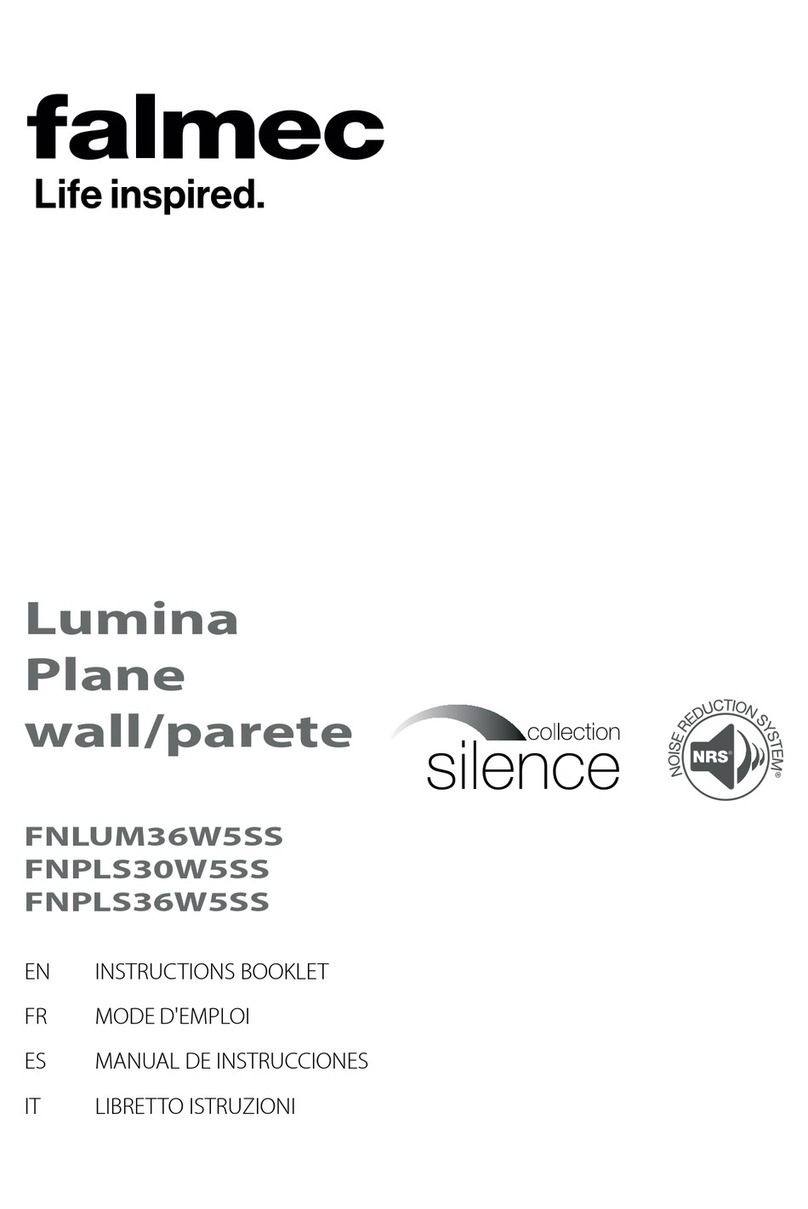 FALMEC SILENCE FNLUM36W5SS User manual