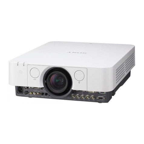 Sony VPL-FH31 User manual