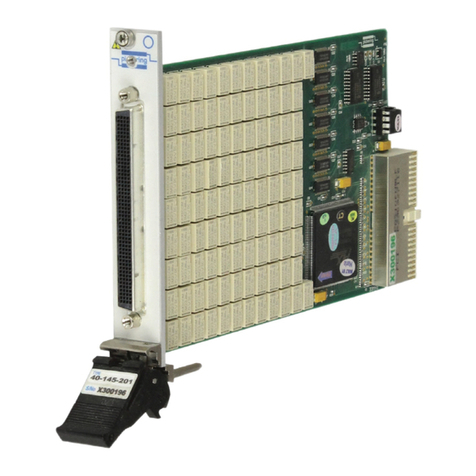 Pickering PXI 40-145 User manual