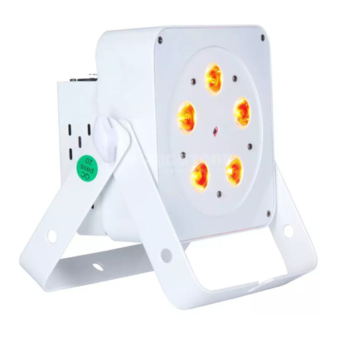 Lightmaxx FLAT PAR TRI SNOW User manual