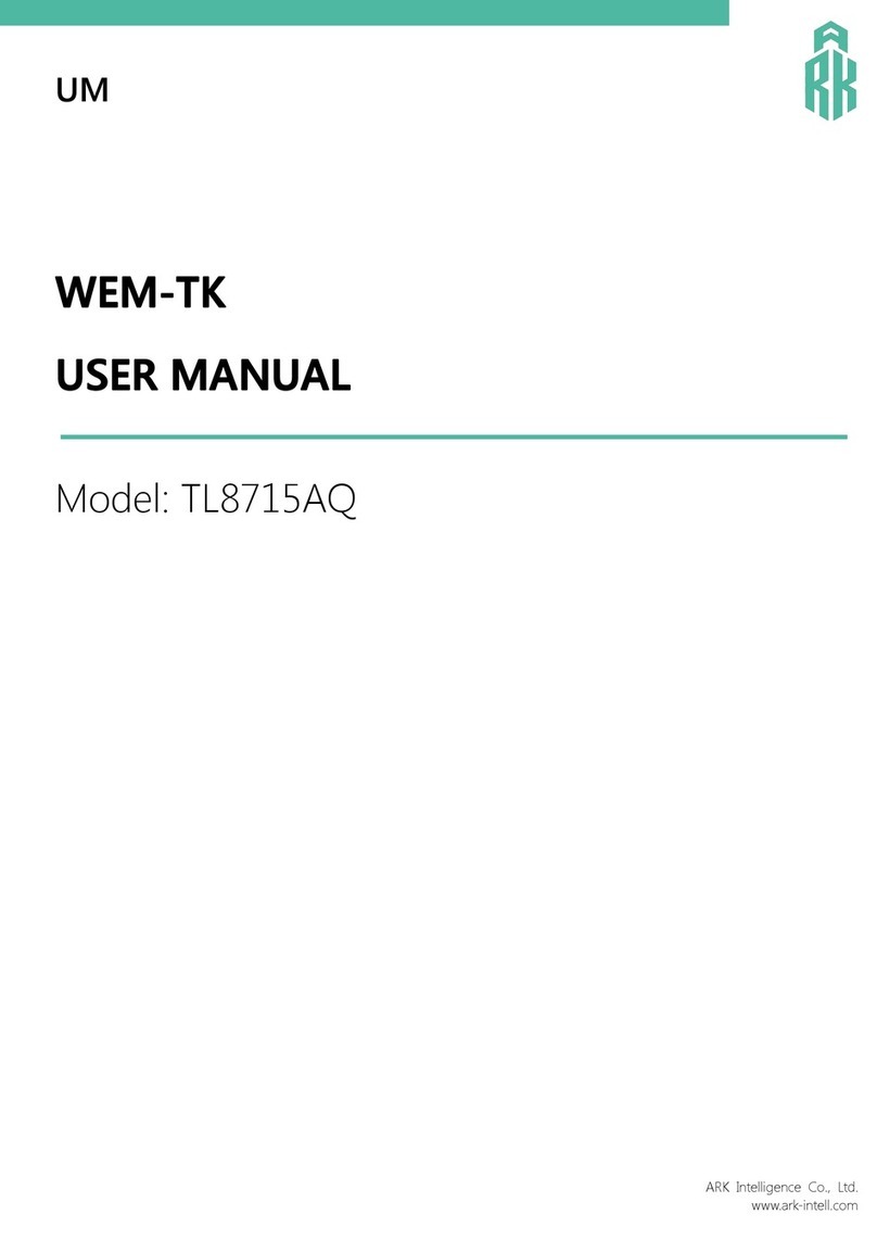 ARK WEM-TK TL8715AQ user manual