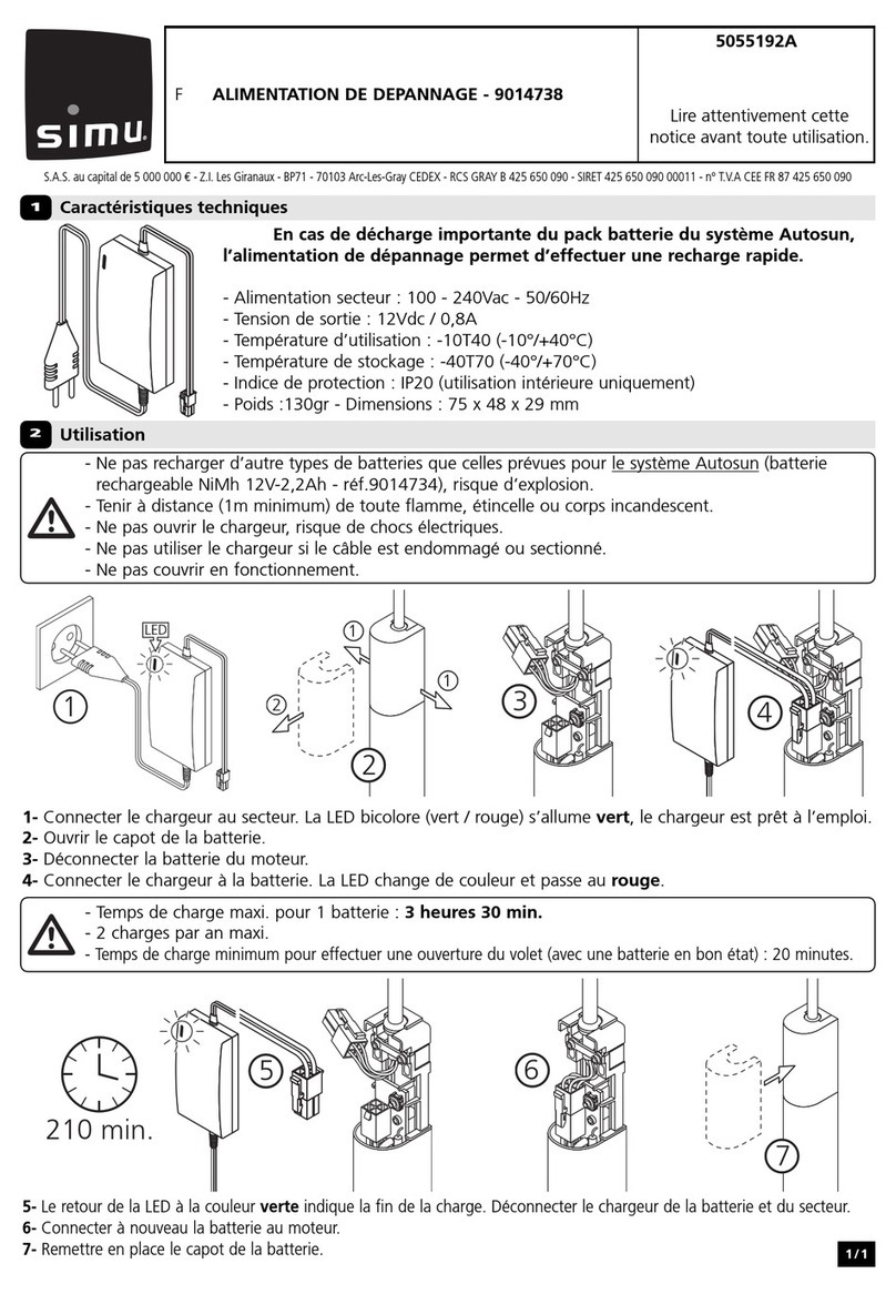 Simu 9014738 instructions