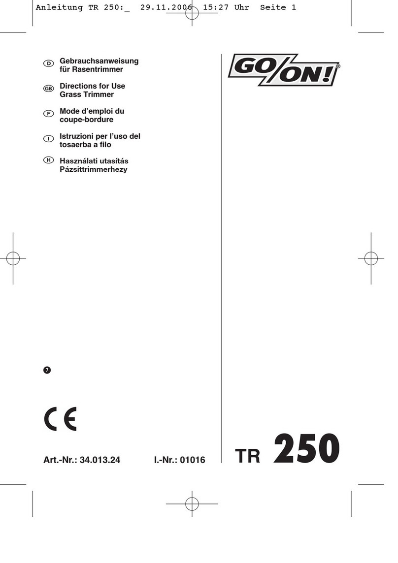 Go-On TR 250 Manual