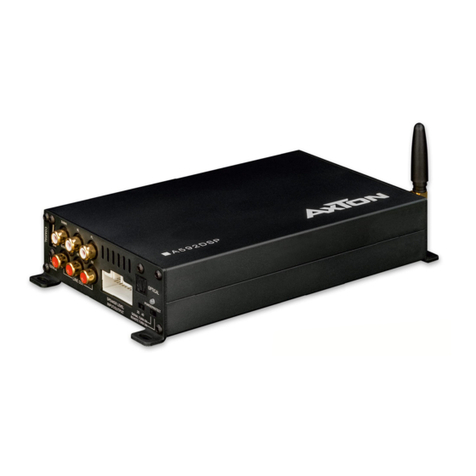 AXTON A592DSP Installation & operation manual