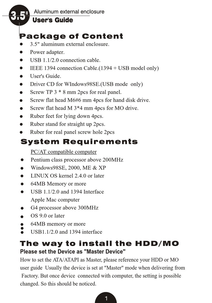 Rosewill RX32 User manual
