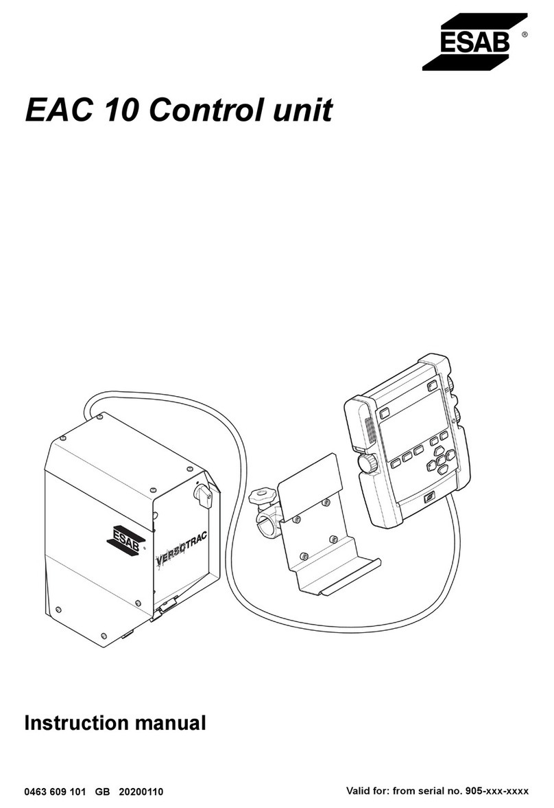 ESAB EAC 10 instruction manual