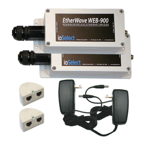ioSelect EtherWave-WEB user manual