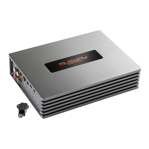 Musway MX Series User manual