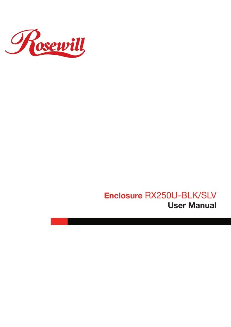 Rosewill RX250U-BLK user manual