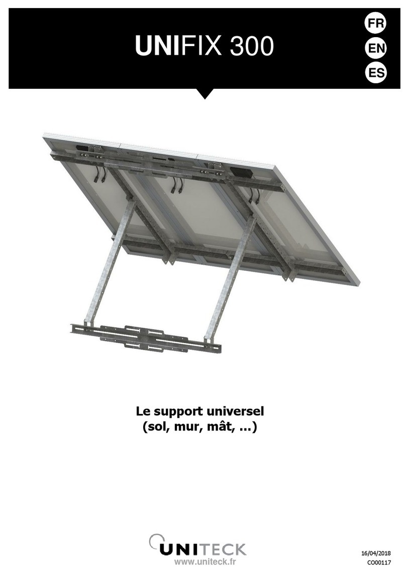Uniteck UNIFIX 300 Assembly instruction
