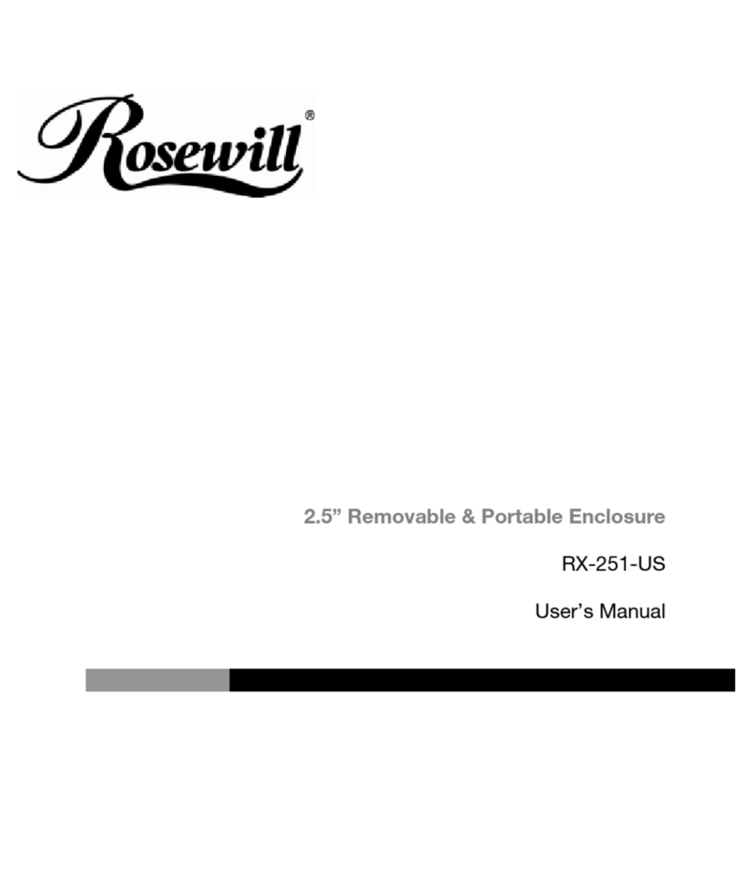Rosewill RX251-US User manual